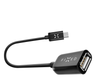 FIXED Adapter przejściówka kabel OTG USB/USB-C czarny - 1342418 - zdjęcie 1